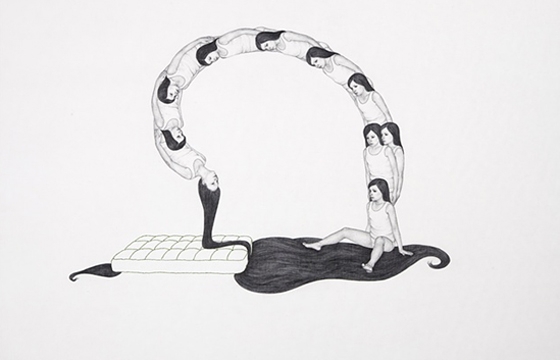 Drawings by Monica Zeringue