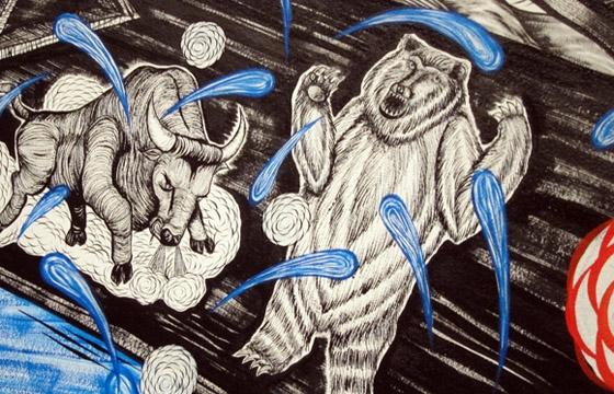 Opening: Andrew Schoultz "In Process" @ Monterey Museum of Art, Monterey