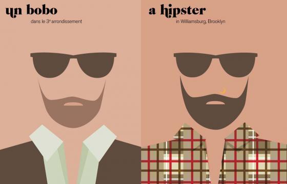 Paris Versus NYC by Vahram Muratyan