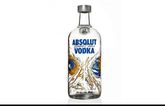 Ron English x Absolut Vodka Limited Bottle