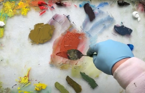 Drew Bennett Teaches Us How He Mixes Colors