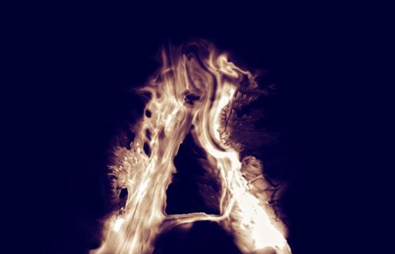 Liquid Typography by Ruslan Khasanov