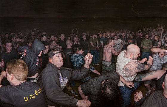Dan Witz "NY Hardcore" @ Jonathan LeVine Gallery, NYC