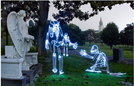 Illustrations with Light by Darren Pearson