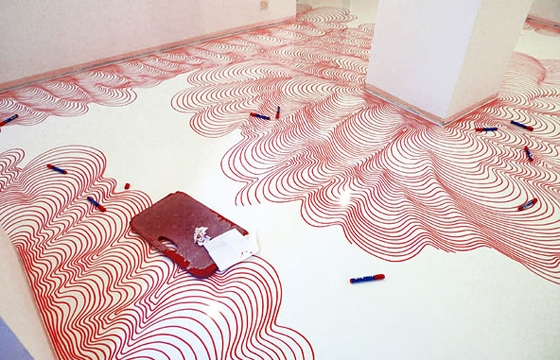 Marker Installations by Heike Weber