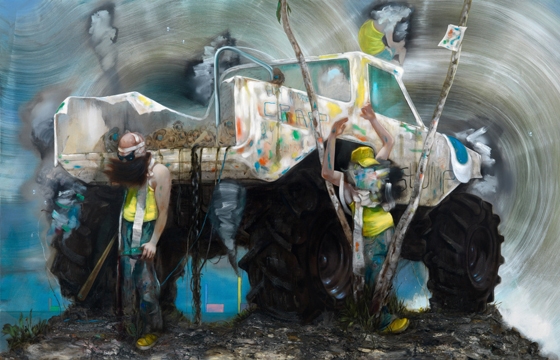 Paintings by Nigel Cooke