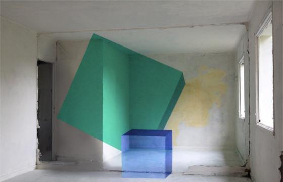 A Green Sqwear by Paper Donut
