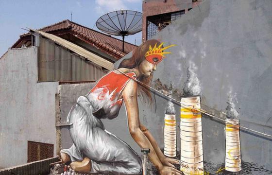 Fintan Magee in Jakarta, Indonesia