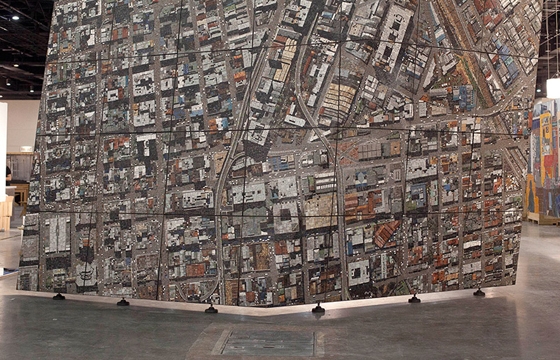 3-Ton Aerical Mosaic of Johanessburg by Gerhard Marx
