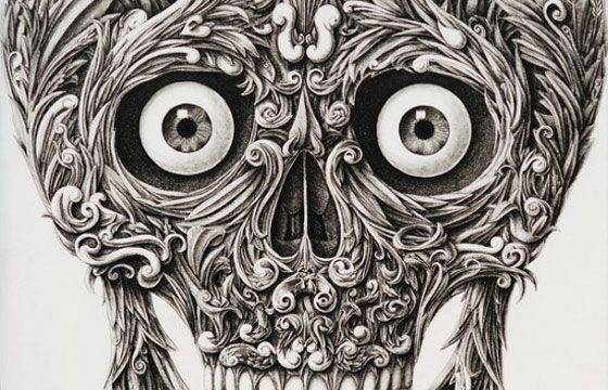 Alex Konahin's Intricate Skull