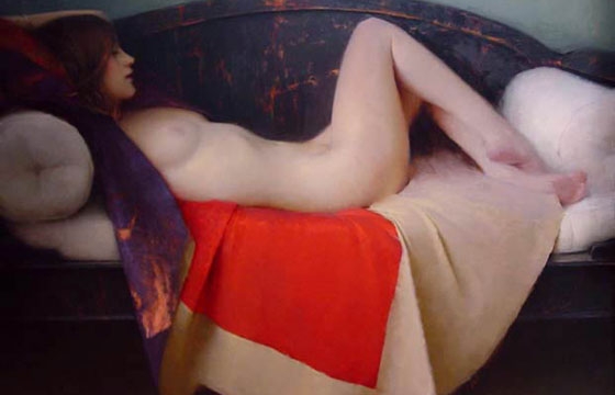 Jeremy Lipking's Naturalist Nudes