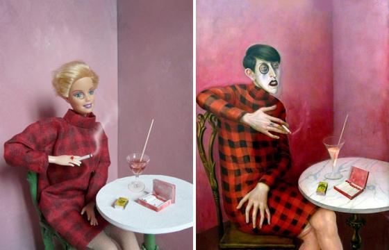 Barbie as Master Works by Jocelyne Grivaud
