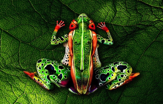 Body Painting by Johannes Stötter