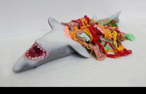 Melted Plastic Sculptures by Stefan Gross
