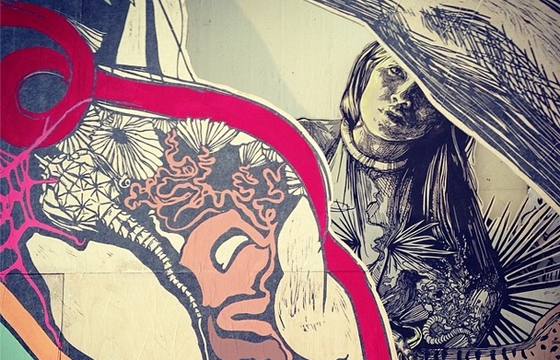Swoon "Submerged Motherlands" @ Brooklyn Museum