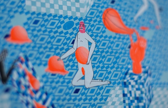Mark Whalen "Maze Walkers" @ Blackartprojects, Sydney
