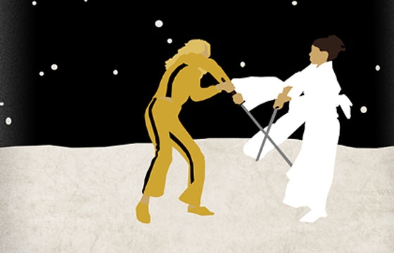 Quentin Tarantino Gets the Penguin Classics-esque look from Sharm Murugiah