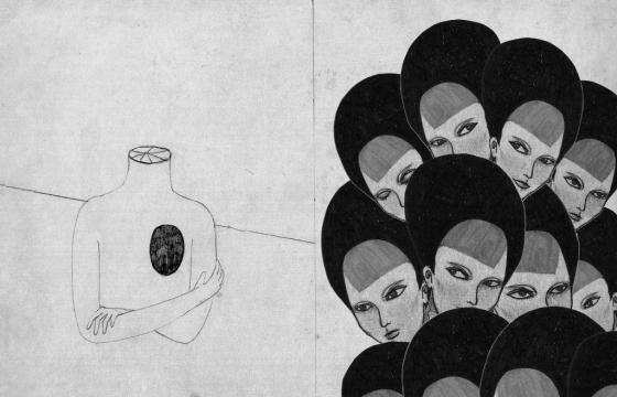 Drawings by Tokie Lin