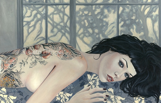Paintings by Cate Rangel