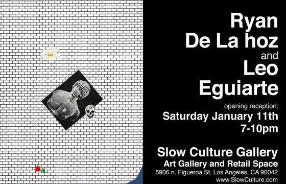 Ryan De La Hoz and Leo Eguiarte at Slow Culture Gallery, LA