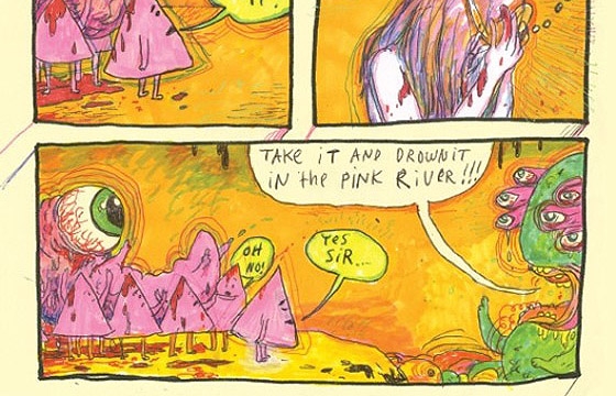 Interview: Wayne Coyne's Comic, "The Sun is Sick"