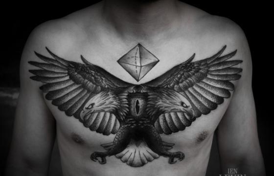 Blackwork from Ien Levin