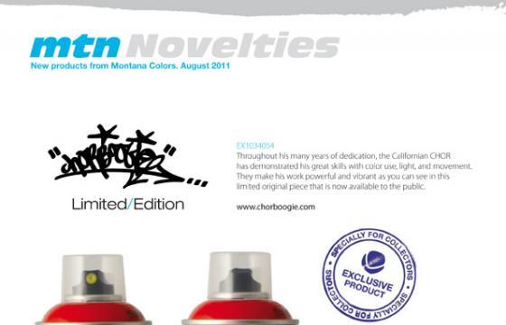 Montana Colors limited-edition Chor Boogie can