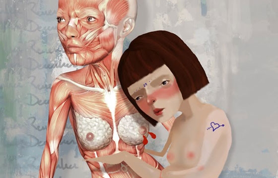 Merve Morkoc's Disturbed Portraits
