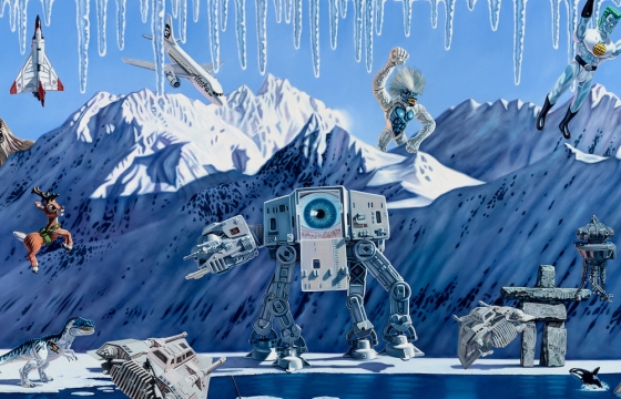 Happy Star Wars Day: Robert Burden Explains His 2,100 Hours Painting the "The Battle For the Arctic"