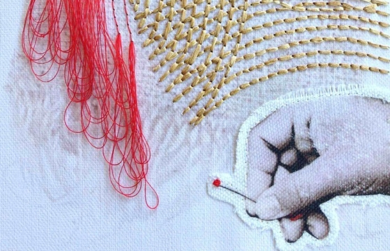 Kylie Hunt's Illustrative Textiles