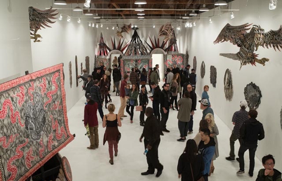 Opening: Dennis McNett "Temple of Wolfbat" @ Known Gallery, LA
