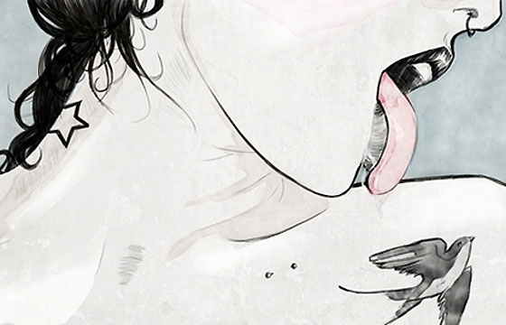 Sketches from Anonymous Artist Pink Glove