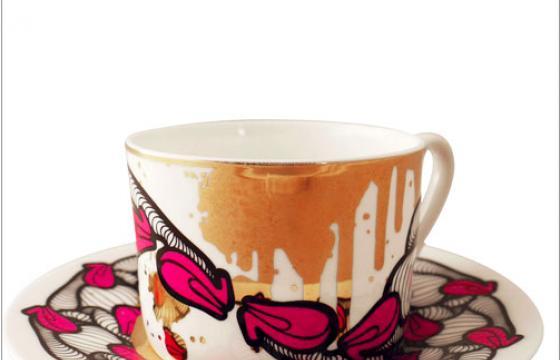 INSA and others create limited-edition cup and saucer sets