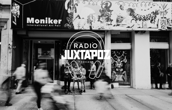 Radio Juxtapoz Podcast, ep 14: Live From Moniker Art Fair with Carlo McCormick, Li-Hill and Urban Nation