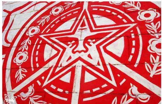 New Shepard Fairey x Obey Mural in Paris