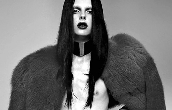 Andrej Pejic by Christos Karantzolas