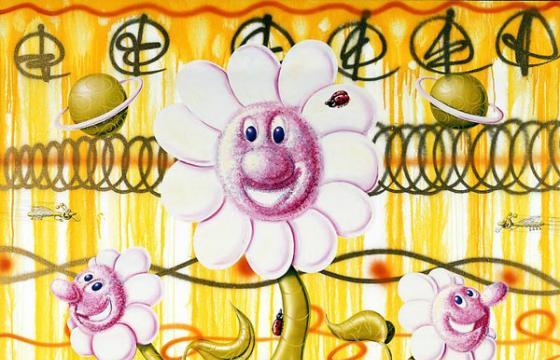 Kenny Scharf at Paul Kasmin Gallery in NYC