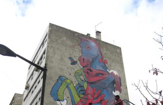 Aryz: Mural and Exhibition @ Montana Gallery and Shop, Lisbon