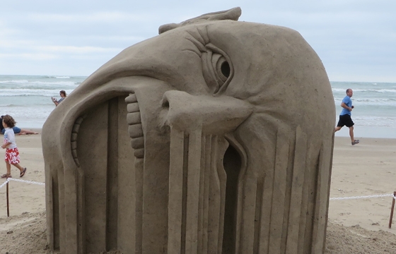 Sand Sculptures by Guy-Olivier Deveau