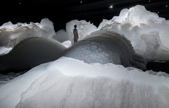 Kohei Nawa's "Foam" Installation