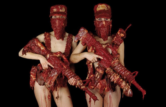 Fruit Skulls and Meat Guns by Dimitri Tsykalov