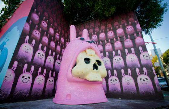 Jeremy Fish Adds to New Mural in San Francisco