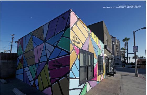 Converse x Juxtapoz: Wall To Wall Huntington Beach featuring Push