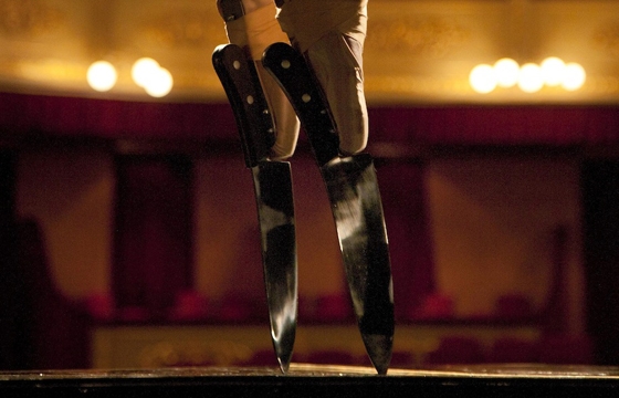 A Ballerina Dances with Daggers on Her Shoes