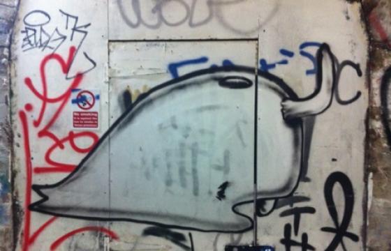 David Choe and DVS-1 in the Old Vic Tunnels, London