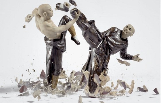 The Crashing of Porcelain by Martin Klimas