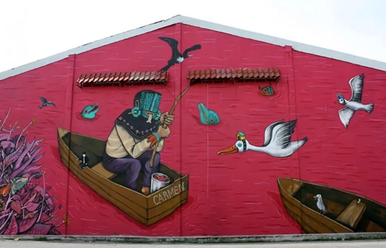 New Saner Mural in Mexico