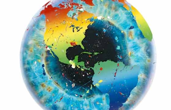 Marc Quinn's "The Eye of History"