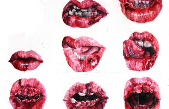 Lip Studies by Amanda MacKenzie-Noice
