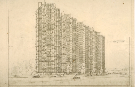 Frank Lloyd Wright and the City: Density vs. Dispersal @ MoMA